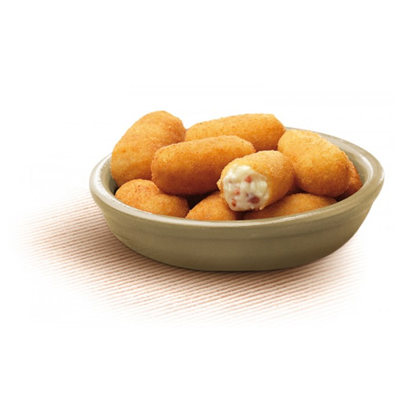 Croquetas cremosas de jamon congeladas