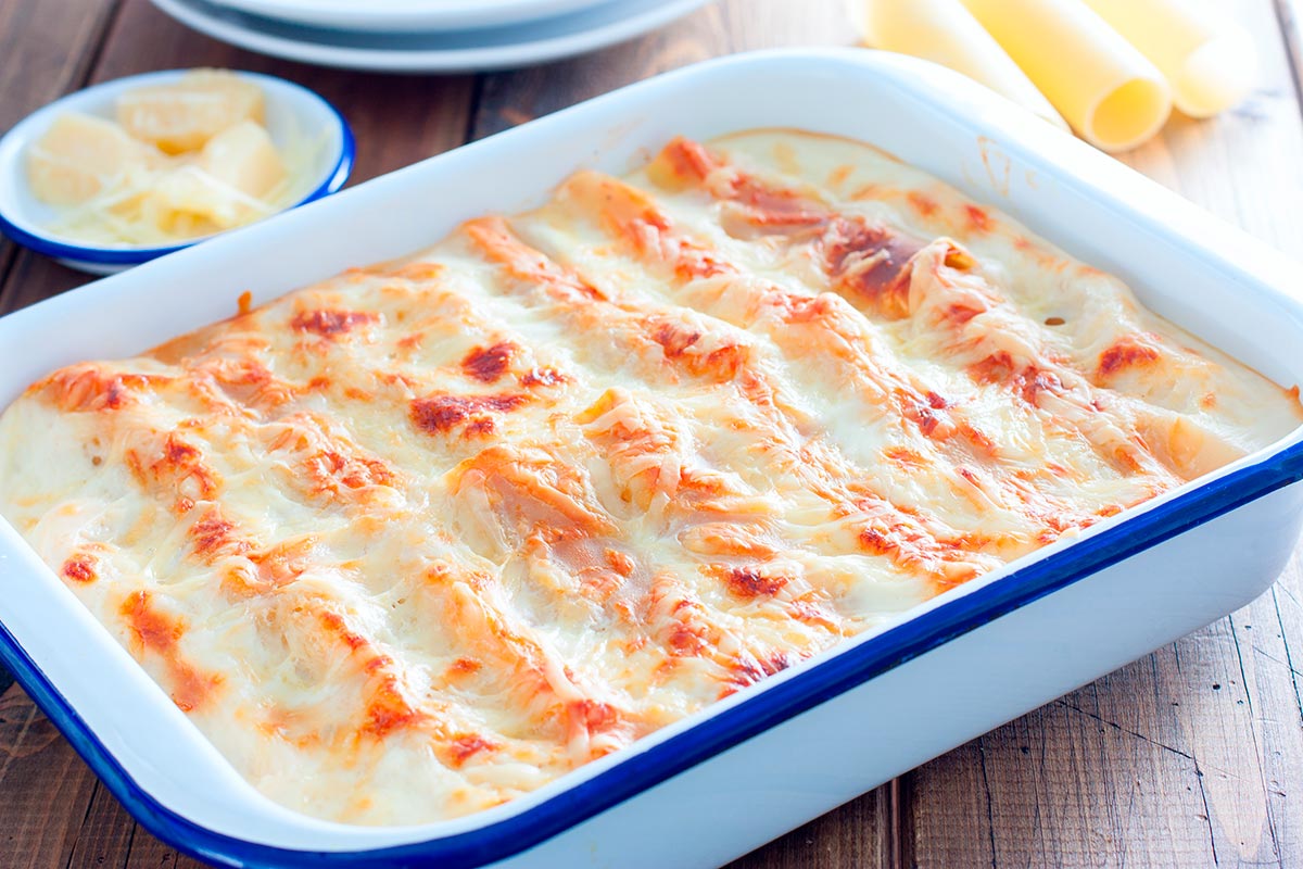 Claves para gratinar los canelones al horno